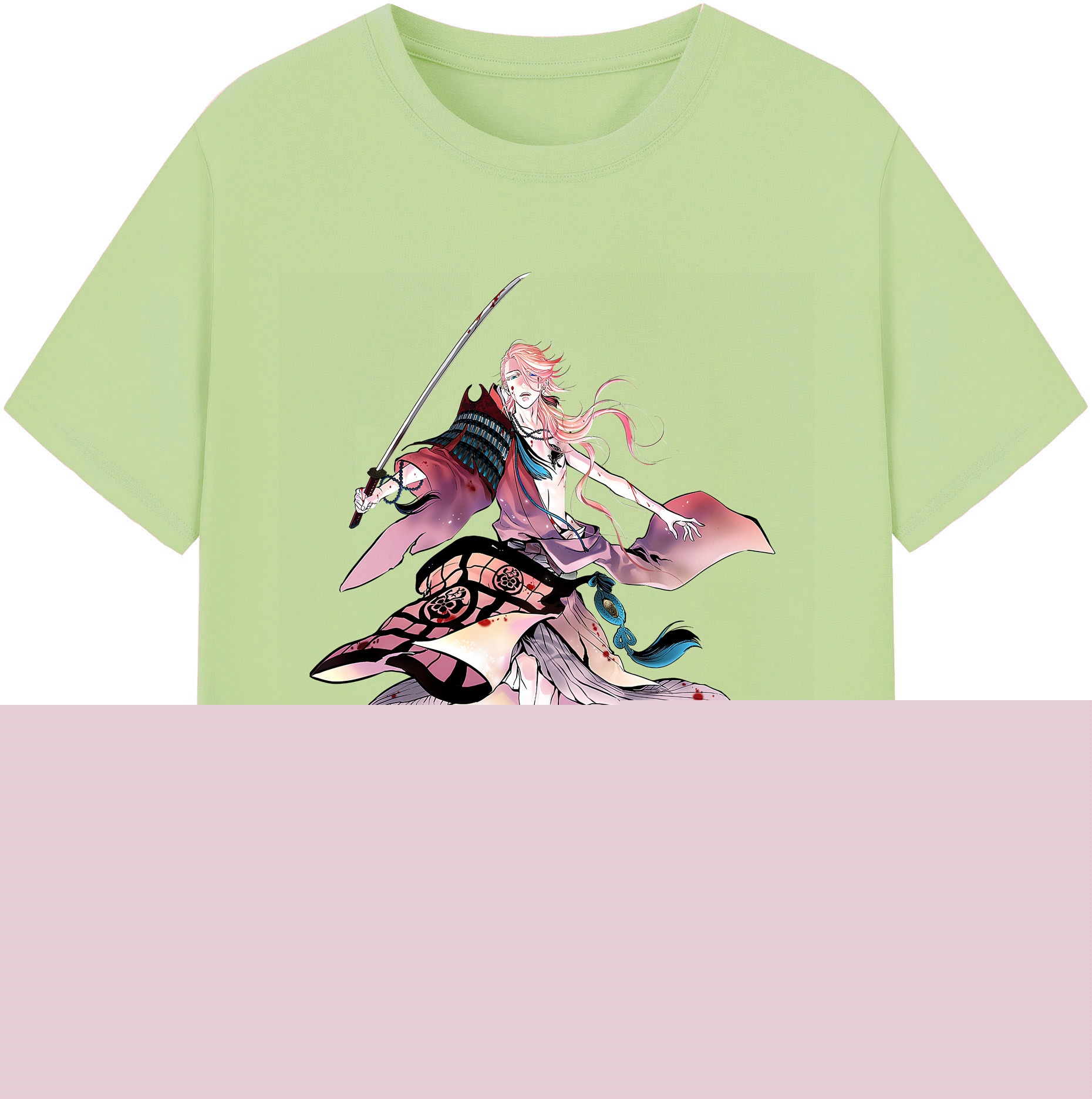 （画像用） 刀剣乱舞 Touken Ranbu 綿100％半袖Tシャツ（フロントプリント）